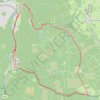 Ninglinspo: des ruisseaux d'argent et d'or GPS track, route, trail