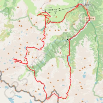 3 jours dans le Parc des Pyrénées Centrales depuis Cauterets GPS track, route, trail
