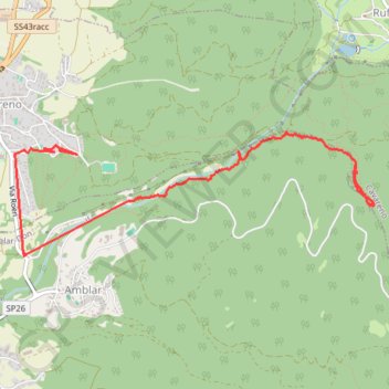 Laghetti di Ruffrè-Amblar GPS track, route, trail
