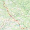 GR62 De Saint Beauzély à Conques (Aveyron) GPS track, route, trail