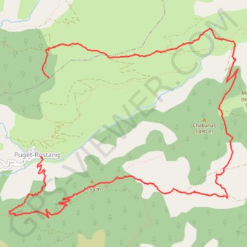 Col de Maïrola GPS track, route, trail
