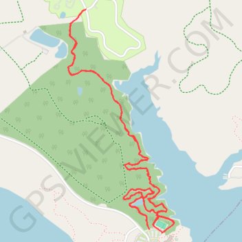 Deer Creek State Park GPS track, route, trail