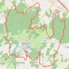 Meuzac Caux Haute Faye VTT GPS track, route, trail