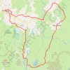 Nasbinals - Rieutort - Lac de Saint-Andéol - Cascade du Déroc GPS track, route, trail