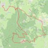 Araules Le Lizieux GPS track, route, trail
