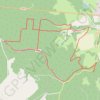 Bois de la banie GPS track, route, trail