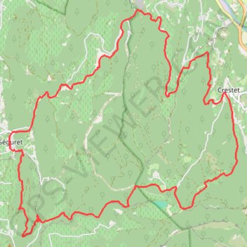 Randonnée du 15/02/2021 à 14:57 GPS track, route, trail