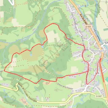 Haute Bigorre - Les Puyolles GPS track, route, trail