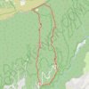 RandoPitons.re #1223 - Le Dimitile par la Grande Jument et retour par la Chapelle GPS track, route, trail