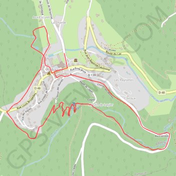 Circuit des Monastères - Aubazine - Pays de la vallée de la Dordogne Corrézienne GPS track, route, trail