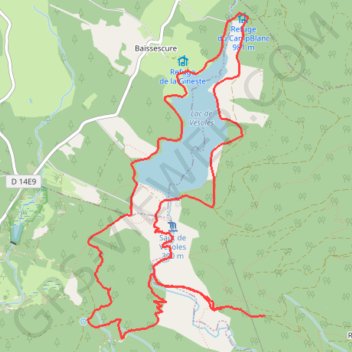LES 1000 MARCHES GPS track, route, trail