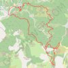 Cime de Rocaillon, huit par Béasse et le col de Porte GPS track, route, trail