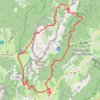 Tour de la Dent de Crolles par le Pas de Rocheplane et Trou du Glaz GPS track, route, trail
