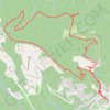 Ribes et les tombes rupestres GPS track, route, trail