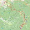 Autours de Bussang GPS track, route, trail