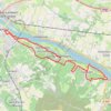 Saumur-Montsoreau 30km GPS track, route, trail