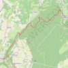 De Les planches à Poligny GPS track, route, trail