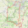 Arçonnay, Oisseau le Petit, Béthon, Bois de Veaux, Bois des Rablais, Héloup GPS track, route, trail