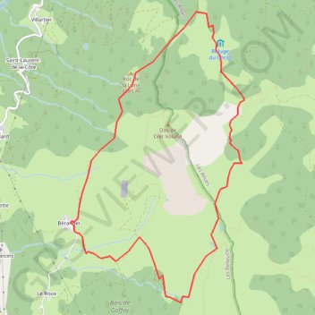 Doscretvoland10km739deni GPS track, route, trail