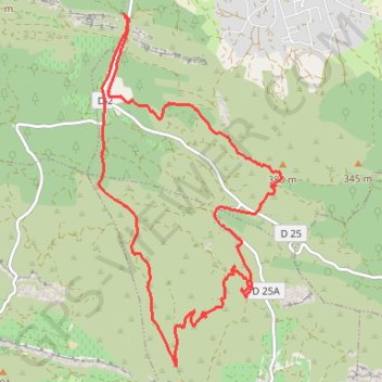 Le Gros Calan GPS track, route, trail