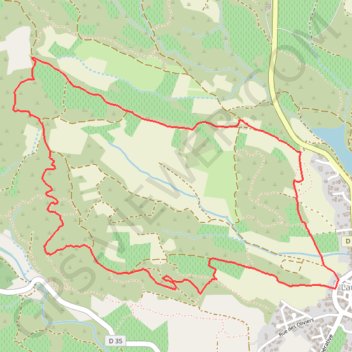 Laure Minervois GPS track, route, trail