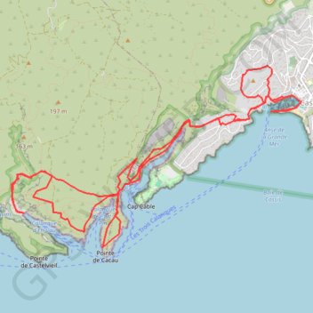 En Vau-Port Pin-Port Miou GPS track, route, trail