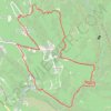 Moulin - Chaine - Les Crottes GPS track, route, trail