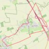 Inghem - Le sentier des Bosquets GPS track, route, trail