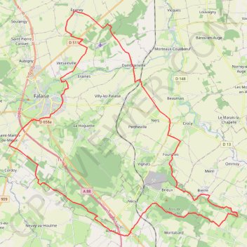 La trace des Celtes - Epaney GPS track, route, trail