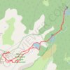 Roc Blanc et Etang Laurenti (Ariège) GPS track, route, trail