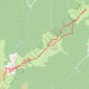 Saint-Barthélemy par les crêtes de Montségur GPS track, route, trail