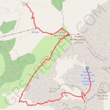 Pro-Aravis-sauvage-J3-15540211 GPS track, route, trail