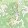 Saint Cernin - L'Homme Mort GPS track, route, trail