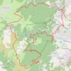 Les Gorges d'Enval depuis Saint-Hippolyte GPS track, route, trail