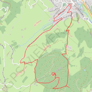 Lapoutroie - La Tour du Faudé GPS track, route, trail