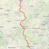 De Paris à Montpellier GPS track, route, trail