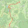 Traversée des Vosges - De Soultzeren à Lapoutroie GPS track, route, trail