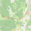 Hauts Plateaux par la Plaine de la Queyrie GPS track, route, trail