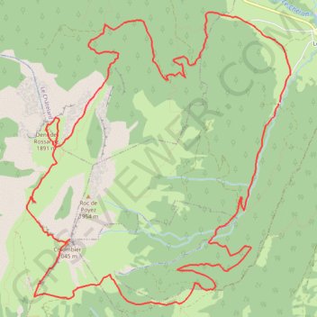 Tour des sommets Bauju - J3 GPS track, route, trail