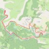 La Gironie (Cañon de l'Alzou) GPS track, route, trail