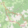 Entre Biron et La Sauvetat GPS track, route, trail