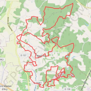 Neuvicq GPS track, route, trail