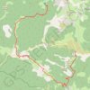 Sud du Vercors - Col de la grimone GPS track, route, trail