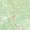 Marche La Chavade - Les Vans GPS track, route, trail