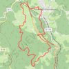 Pays Beaujolais - Haute Vallée d'Azergues - Poule-les-Écharmeaux GPS track, route, trail