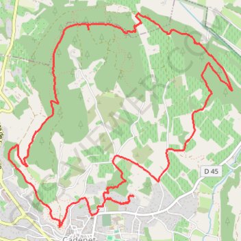 Les Gardis GPS track, route, trail