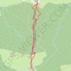 La crête d'Olhateko Kaskoa GPS track, route, trail