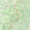 GR7 De La Bastide-Puylaurent (Lozère) à L'Espérou (Gard) GPS track, route, trail