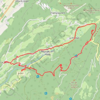 Gelinotte GPS track, route, trail