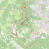 Tour des géocaches du Mont d'or GPS track, route, trail